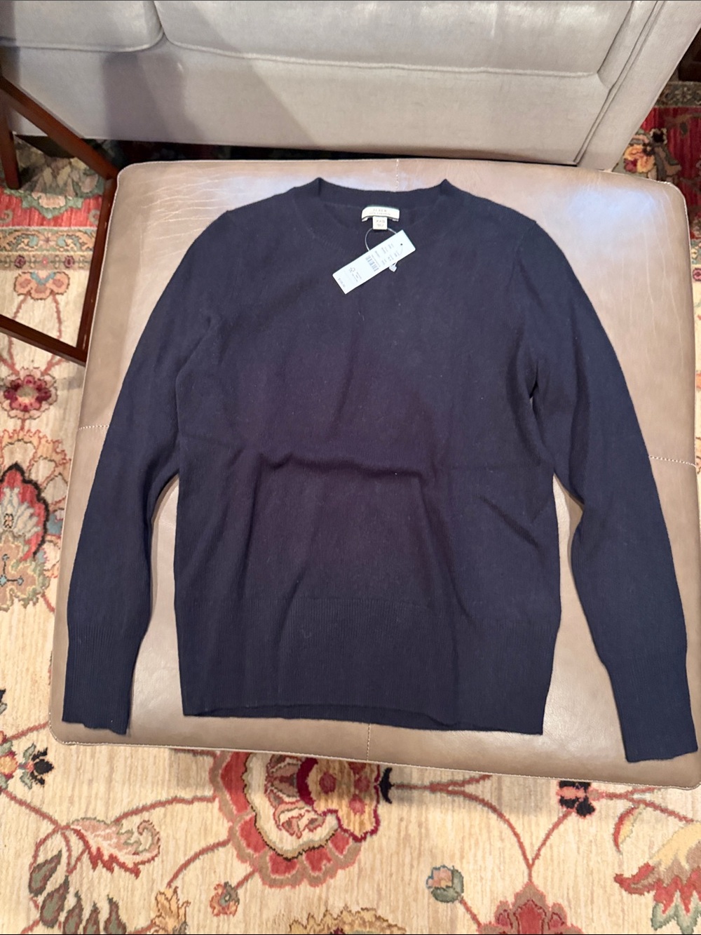 J. Crew Women's Crewneck Sweater in Navy